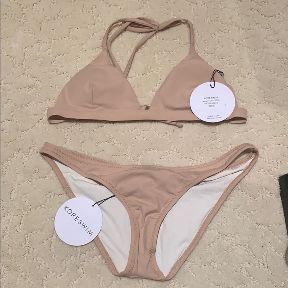 KORE Swim bikini in beige. Brand new with tags - Picture 2 of 5